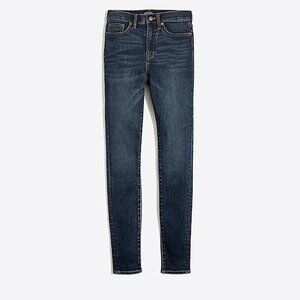 J. Crew 9" High-rise Skinny Jean In Classic Blue Wash Size 27
